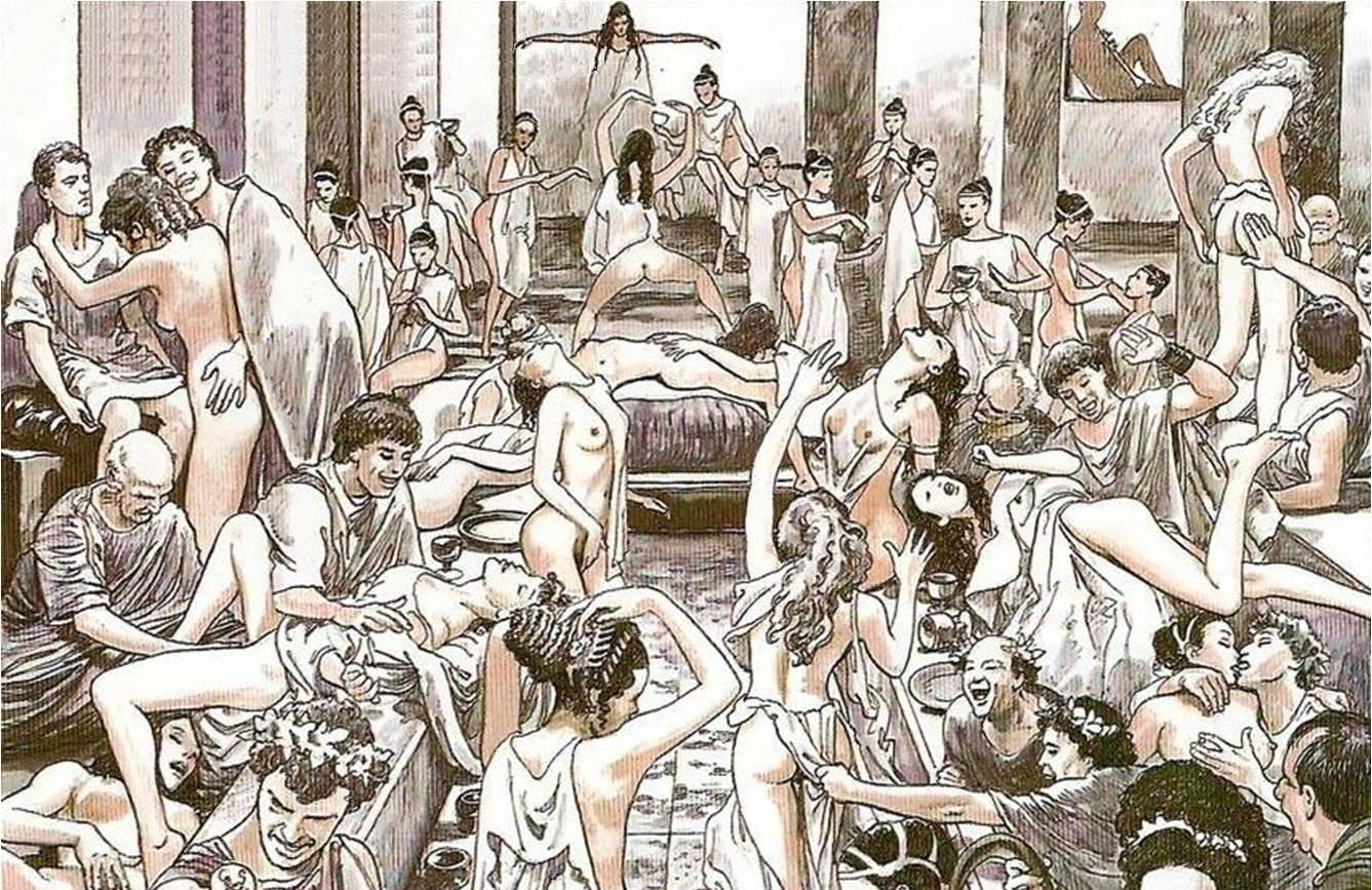 Orgies in ancient rome